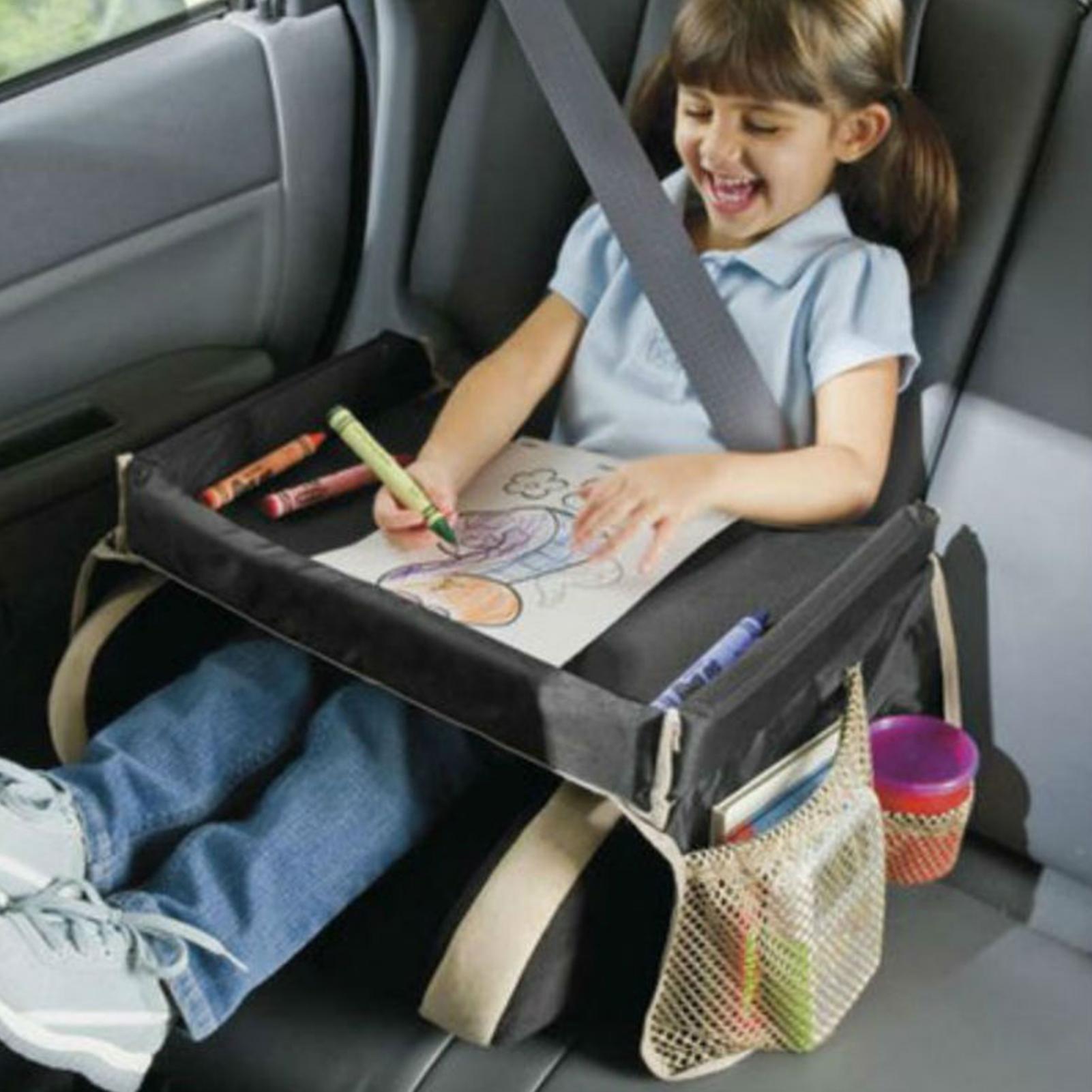 Desk Setup Girl - Çocuklar için Araba Tepsisi, Bebek Araba