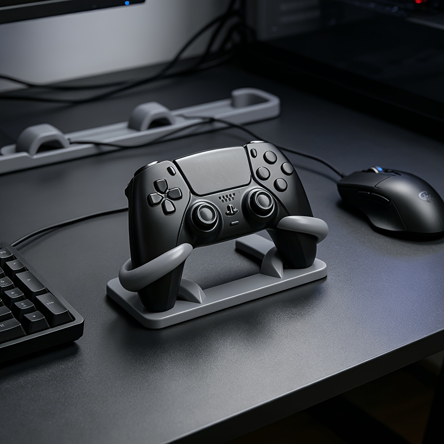 Desk Setup Gaming - Minimalizm Oyun Denetleyicisi Tutucu 3D Baskılı