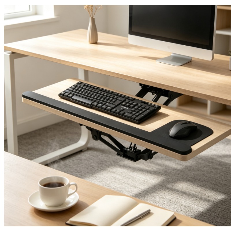 Desk Drawer Unit - Masa Altı Kayar Klavye Sehpası, Mouse