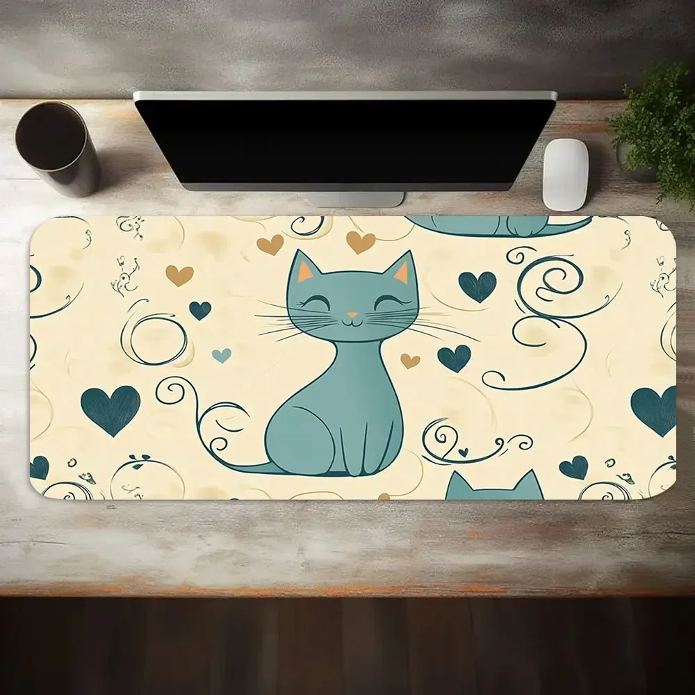 Desk Setup Gaming - Oyun Mouse Pad'i 1 Adet Hayvan