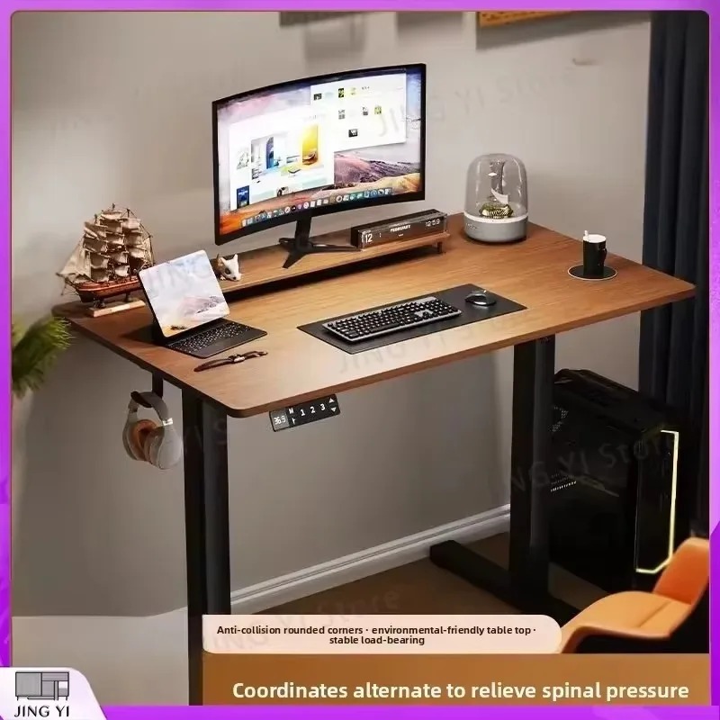 Desk Setup Ergonomics - Elektrikli Yükseklik Ayarlı Ayakta Çalışma Masası,