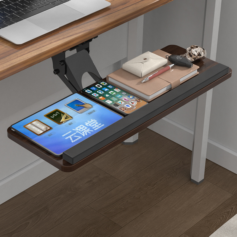 Desk Setup Ergonomics - Ergonomik Masa Altı Klavye Rafı, Döner