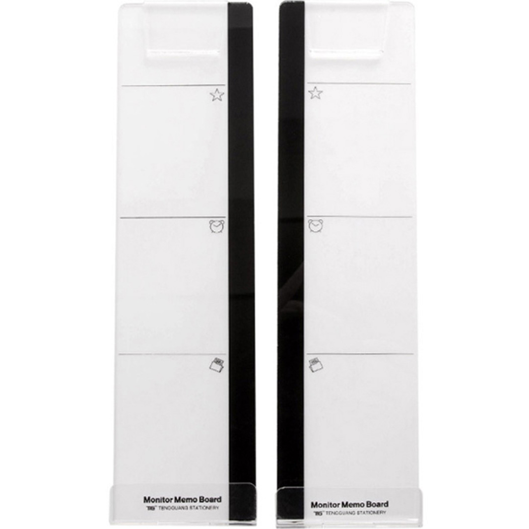 Sticky Memo Holder - Yaratıcı Akrilik Monitör Mesaj hatırlatıcı panosu