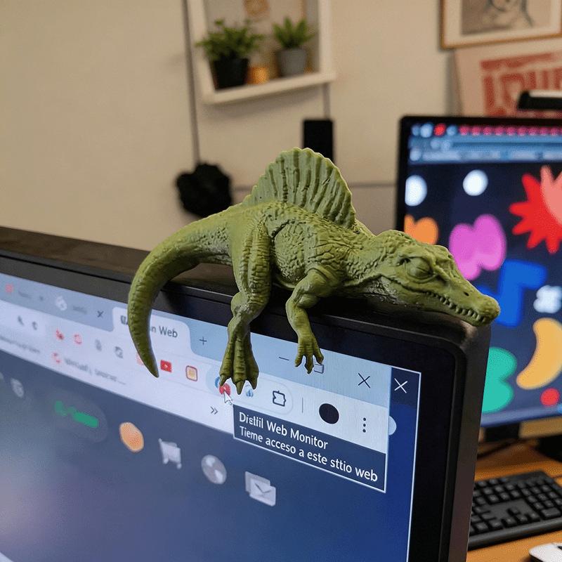 Uyuyan Tyrannosaurus Rex Monit - Desk Setup Gift Ideas incelemesi ve fiyatı