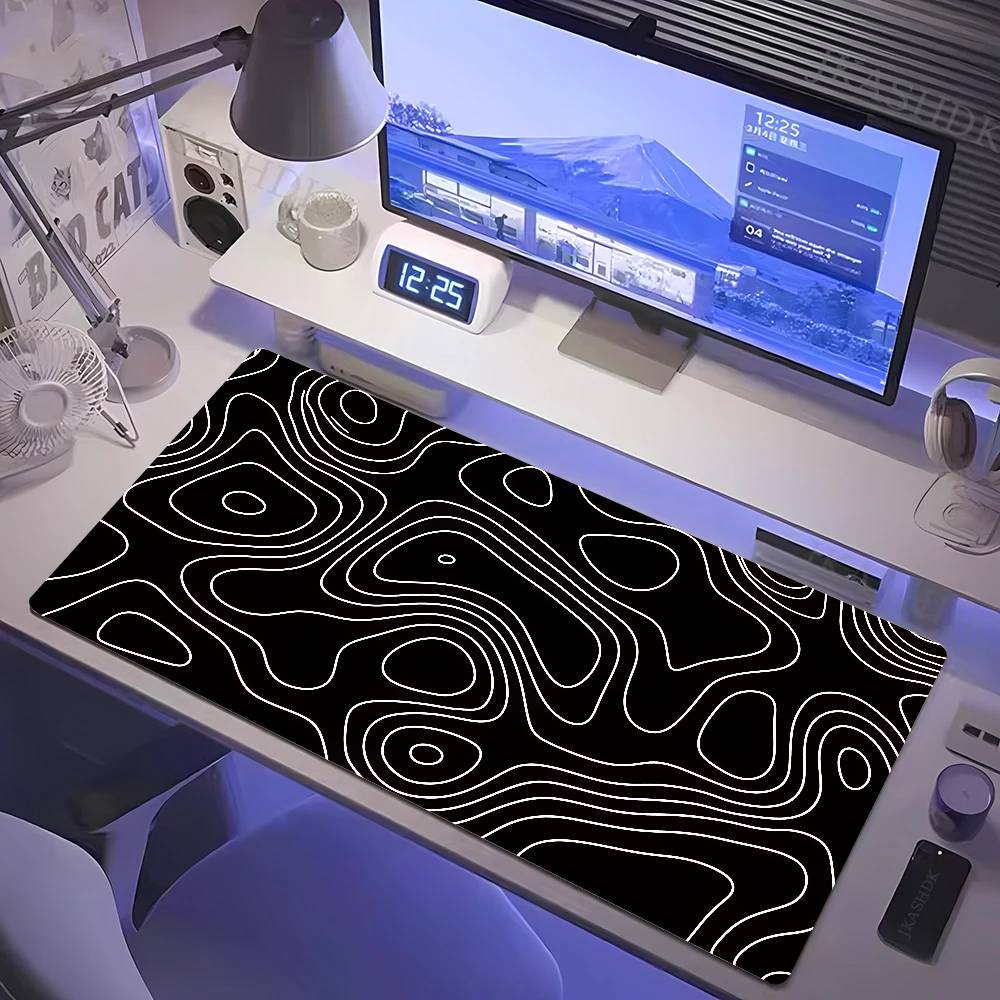 XXL Masa Örtüsü Siyah Beyaz St - Desk Setup Black incelemesi ve fiyatı