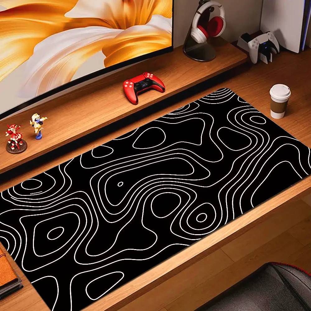 XXL Masa Örtüsü Siyah Beyaz St - Desk Setup Black incelemesi ve fiyatı