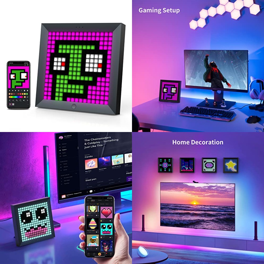 LED Işık Piksel Ekran Paneli,  - Desk Setup Gaming incelemesi ve fiyatı