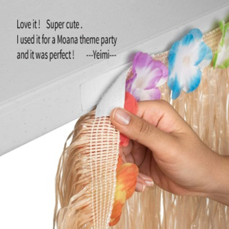 Saman Rengi Luau Çim Masa Etek - Desk Setup Girl incelemesi ve fiyatı