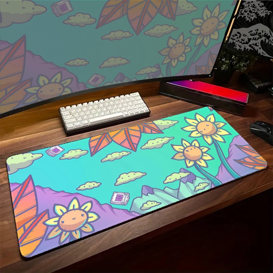 Mausepad Hayvan Bitki Pc Kurul - Desk Setup With Plants incelemesi ve fiyatı