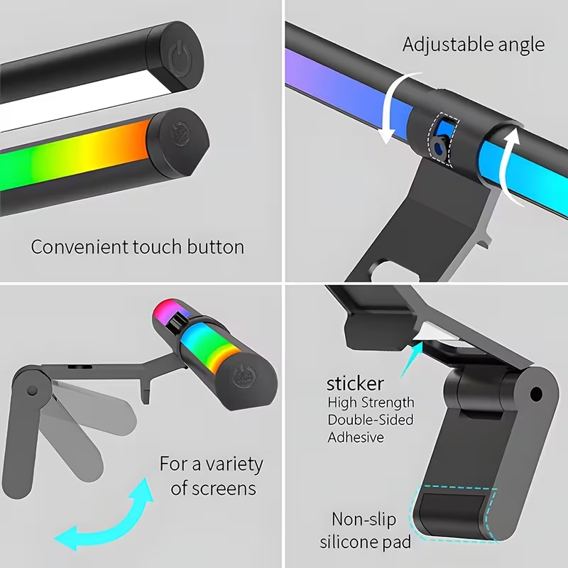 Monitör Işık Çubuğu RGB Işık Ç - Setup Desk Monitor incelemesi ve fiyatı
