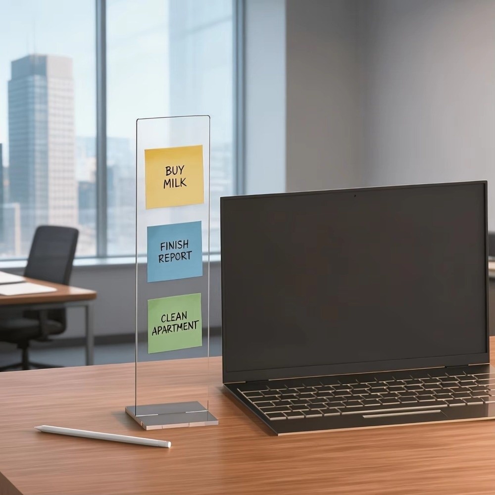 Akrilik Not Mesaj Panosu Ayrıl - Sticky Memo Holder incelemesi ve fiyatı