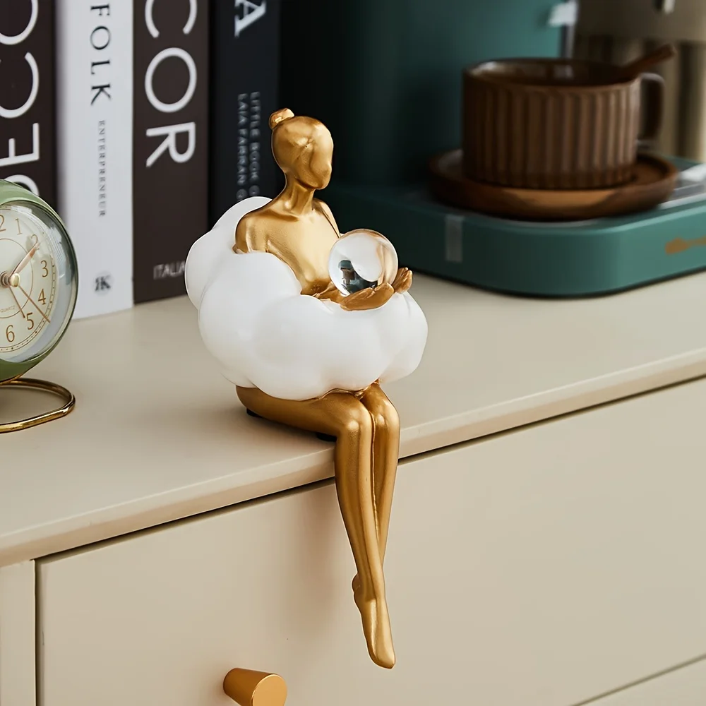 Bulut Kız Heykel Soyut Sanat Ş - Desk Setup Girl incelemesi ve fiyatı
