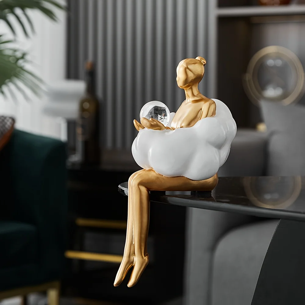 Bulut Kız Heykel Soyut Sanat Ş - Desk Setup Girl incelemesi ve fiyatı
