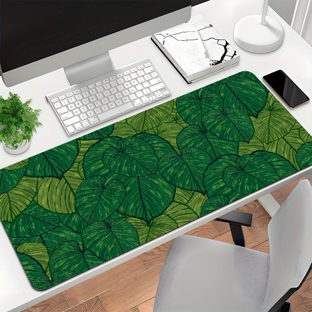 Tropikal yeşil yapraklı genişl - Desk Setup With Plants incelemesi ve fiyatı