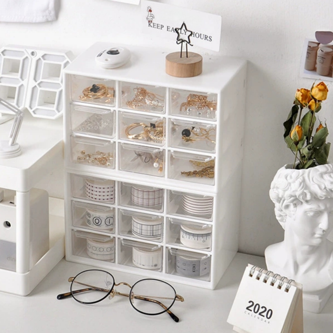 Boncuk Malzemesi Saklama Kutus - Desk Drawer Unit incelemesi ve fiyatı