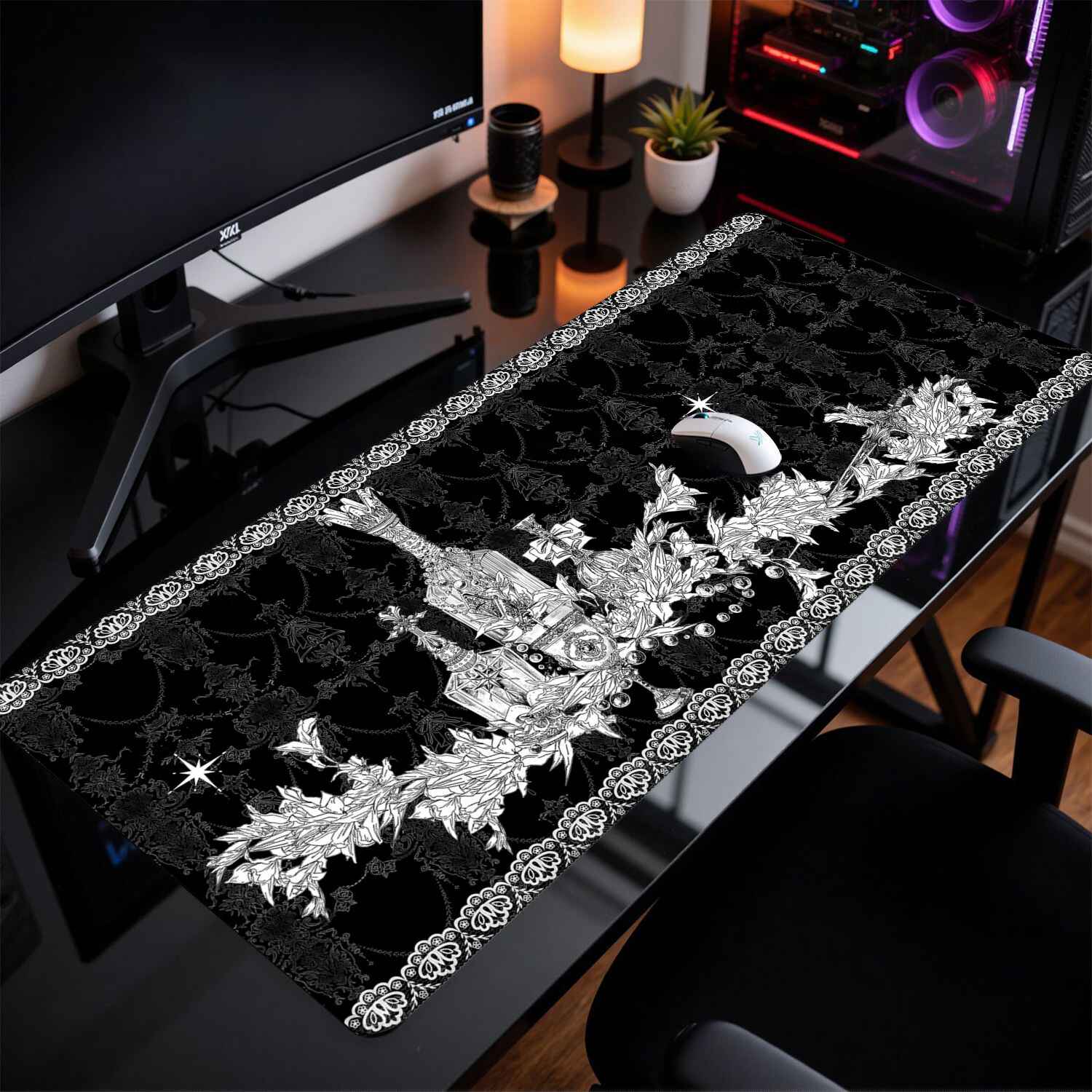 Divine Realm Gotik Bina Mouse  - Desk Setup Black incelemesi ve fiyatı