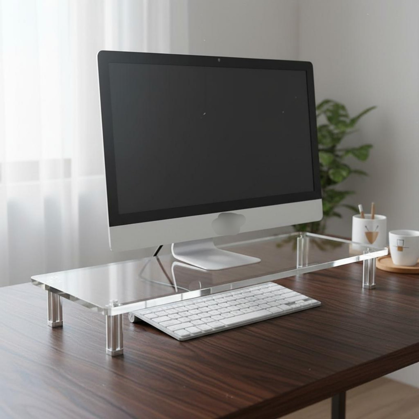 Akrilik Monitör Standı Kolayca - Setup Desk Monitor incelemesi ve fiyatı