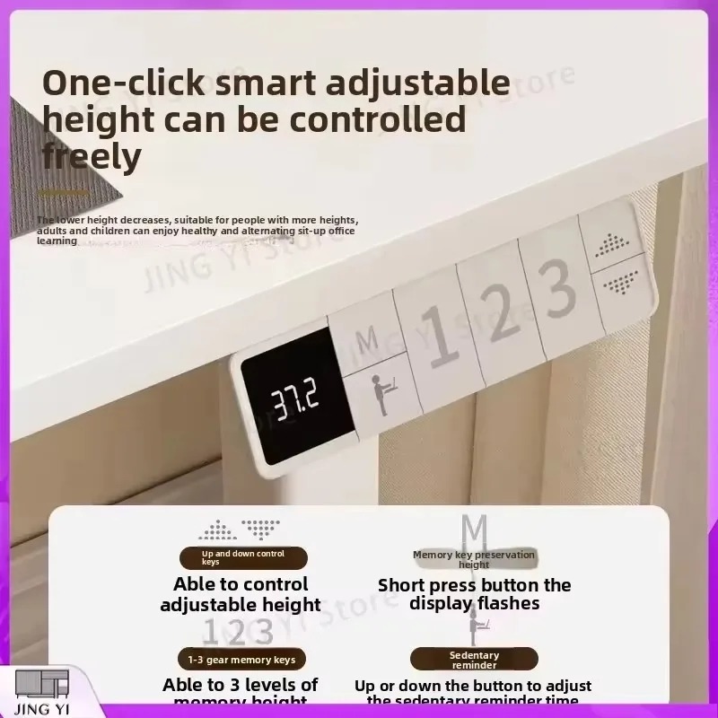 Elektrikli Yükseklik Ayarlı Ay - Desk Setup Ergonomics incelemesi ve fiyatı