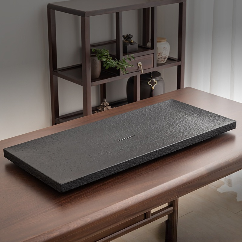 Doğal Siyah Taş Çay Tepsisi, O - Desk Setup Black incelemesi ve fiyatı