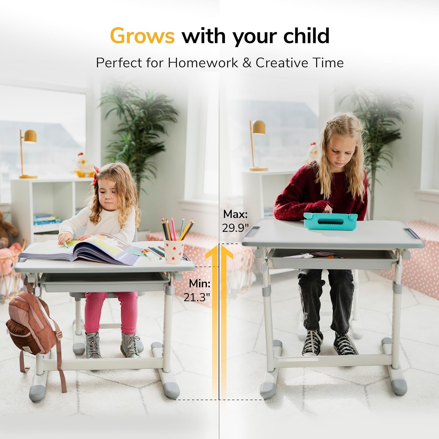 Çocuk Çalışma Masası ve Sandal - Desk Setup Ergonomics incelemesi ve fiyatı