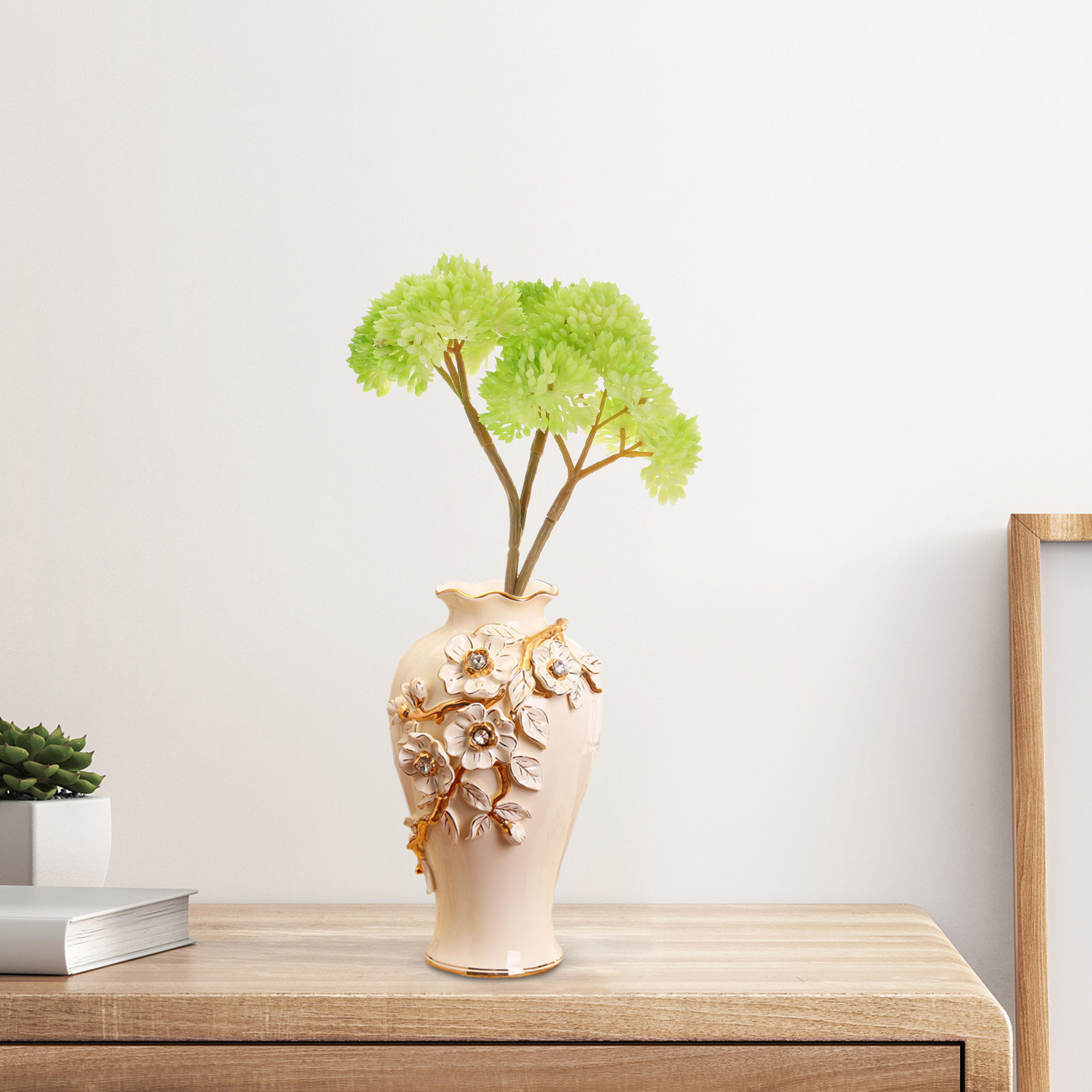 Gerçekçi Küçük Yeşil Yapay Suk - Desk Setup With Plants incelemesi ve fiyatı