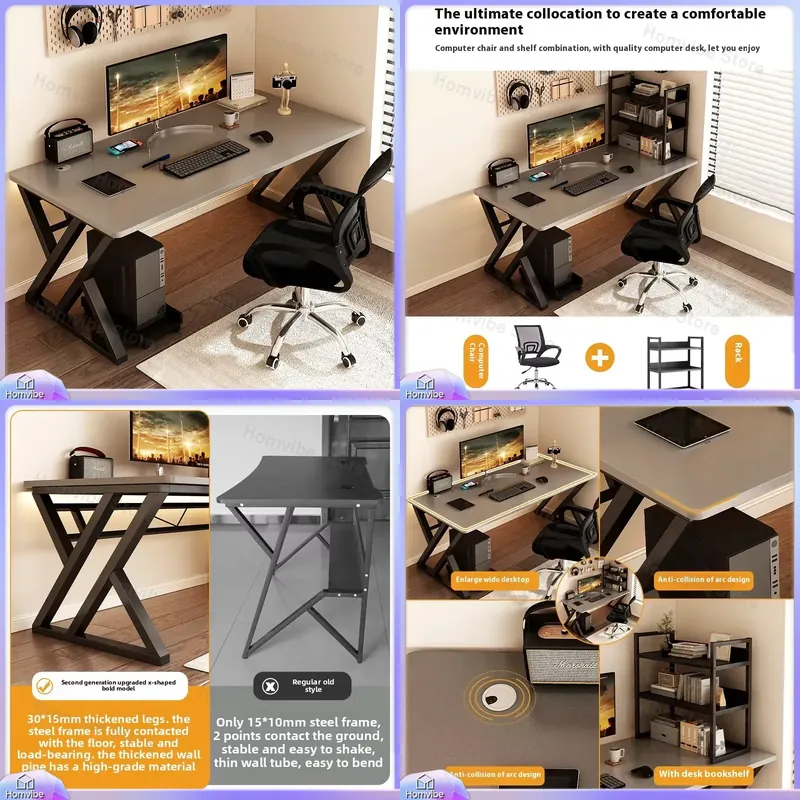 Ev Ofis Oyun Alanı İçin Modern - Desk Setup Ergonomics incelemesi ve fiyatı