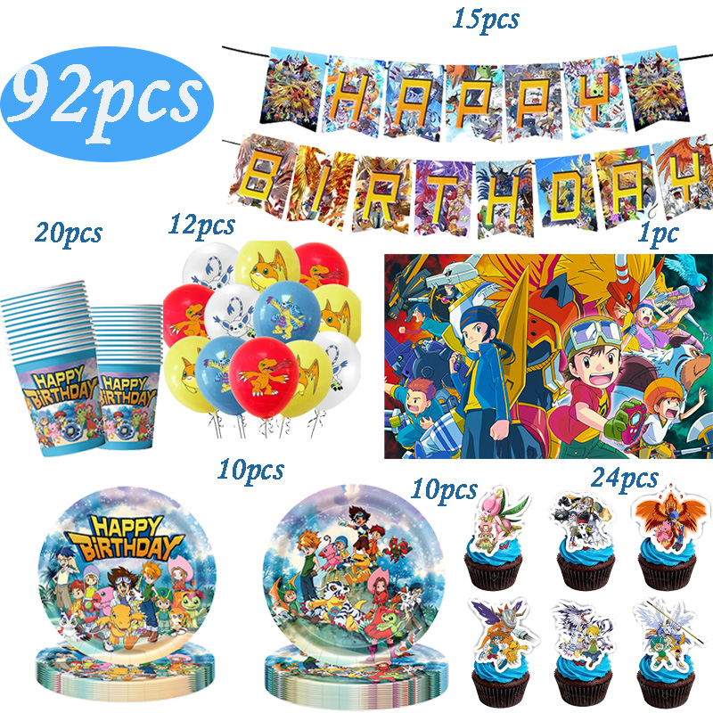Digimon Temalı Doğum Günü Part - Desk Setup Girl incelemesi ve fiyatı