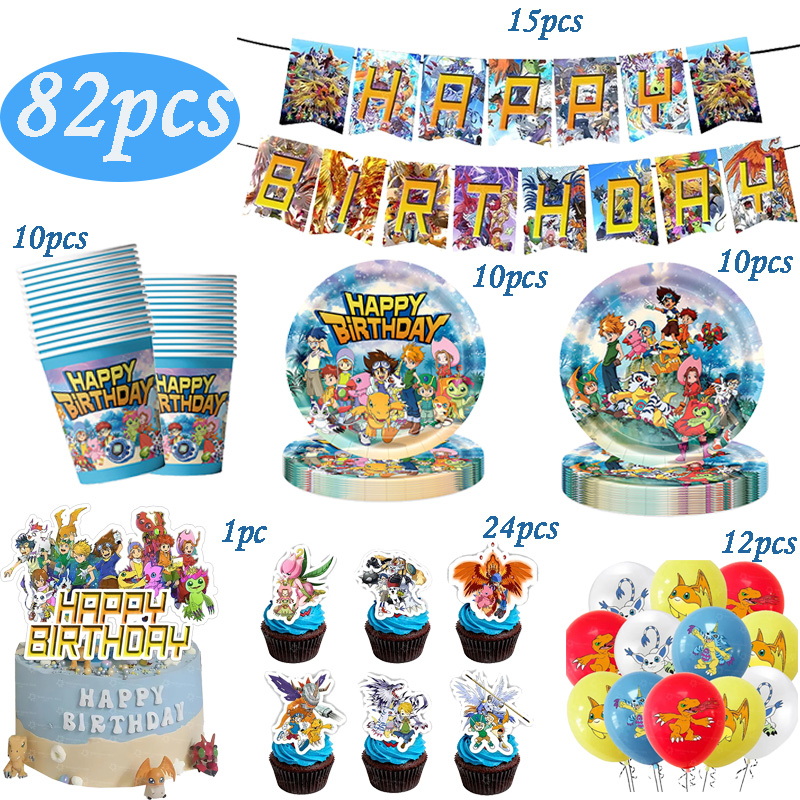 Digimon Temalı Doğum Günü Part - Desk Setup Girl incelemesi ve fiyatı