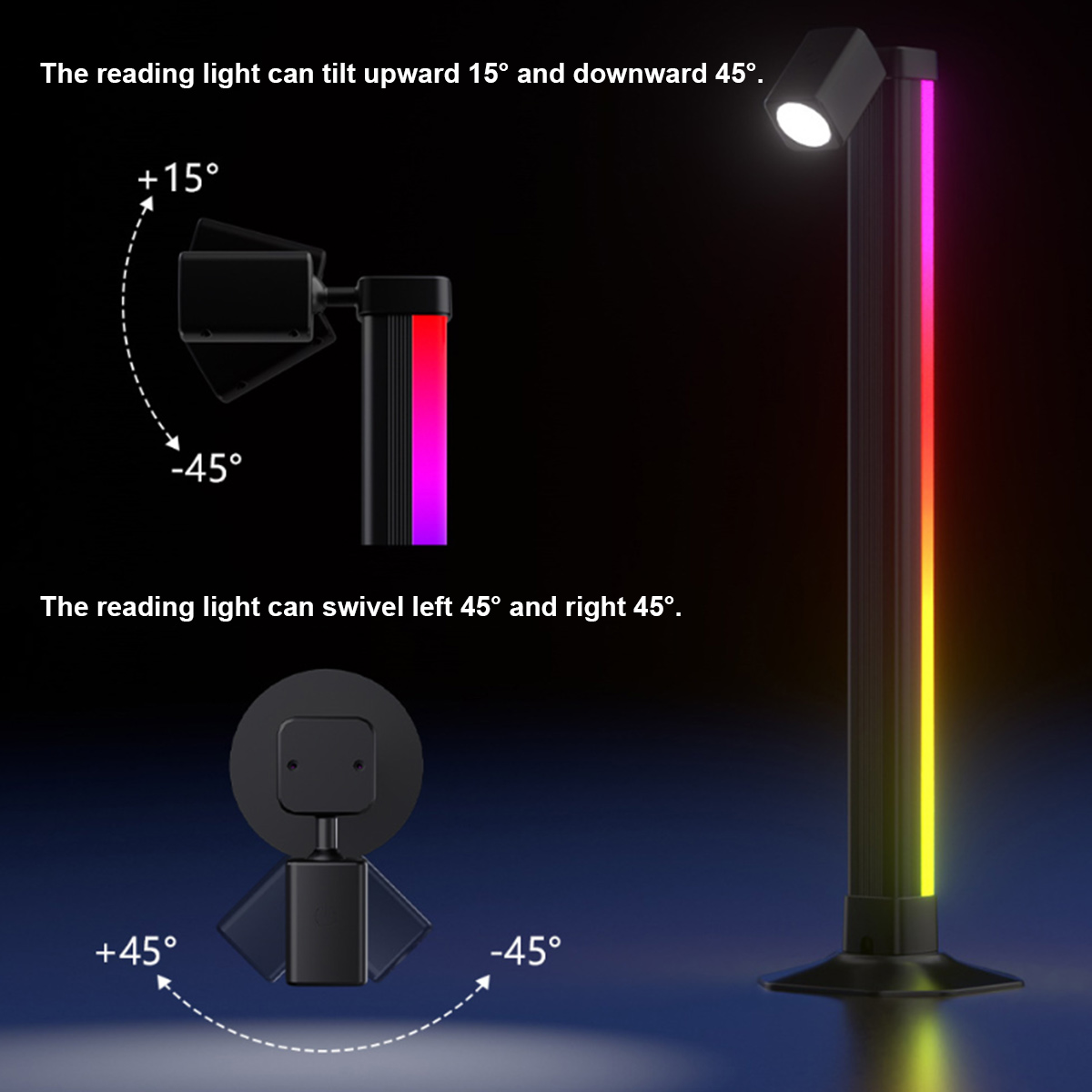 Akıllı Işık Çubuğu LED RGB Müz - Desk Setup Black incelemesi ve fiyatı