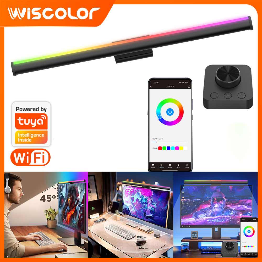 RGB Lightbar Monitör Işık Çubu - Desk Setup On Bed incelemesi ve fiyatı