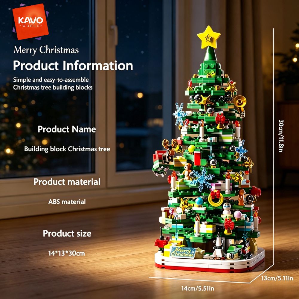 KAVOWORLD 1024 Parça Noel Ağac - Desk Setup Gift Ideas incelemesi ve fiyatı