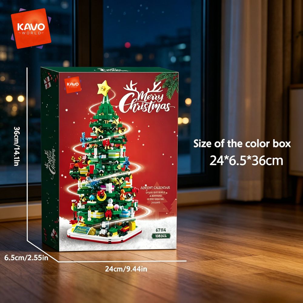 KAVOWORLD 1024 Parça Noel Ağac - Desk Setup Gift Ideas incelemesi ve fiyatı