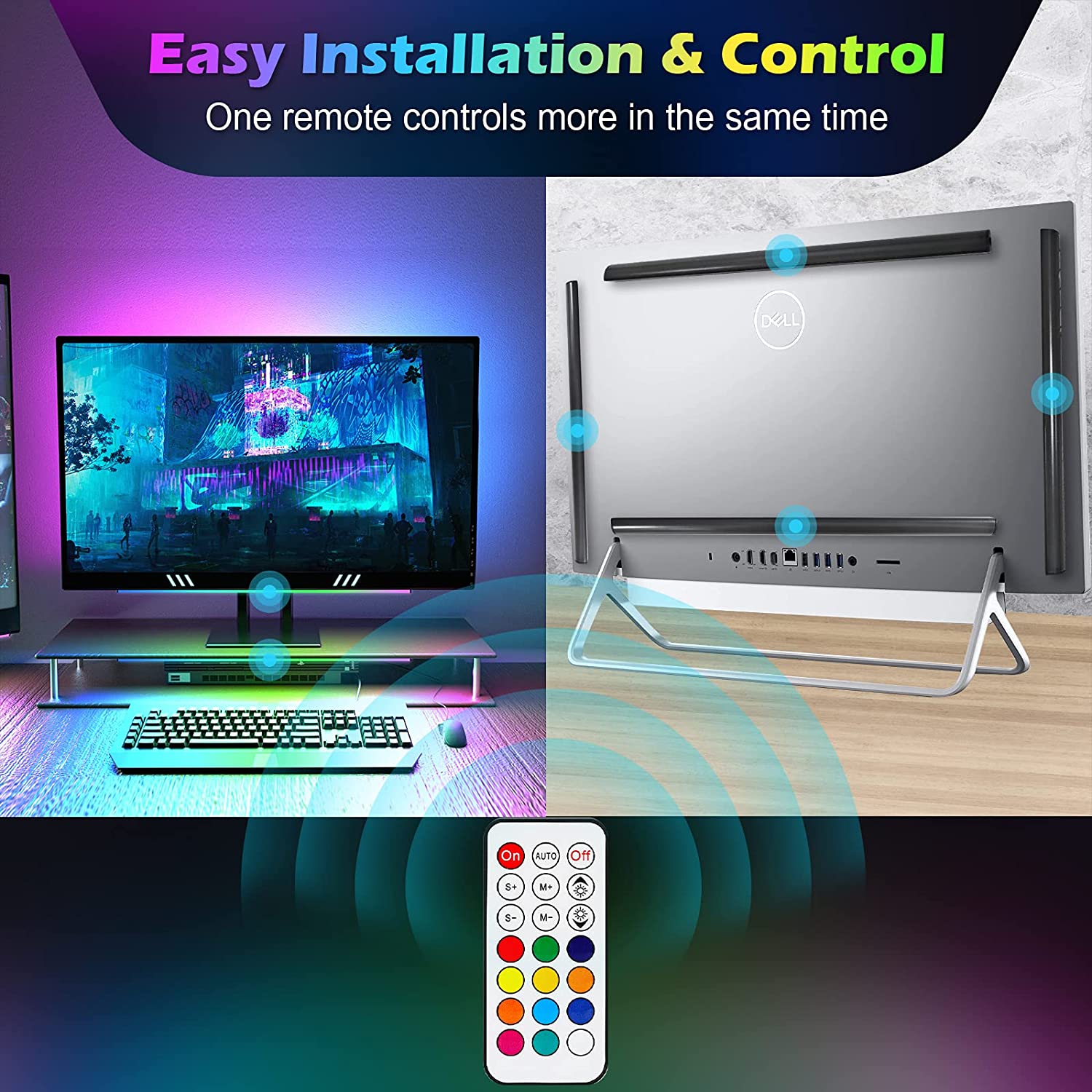 Monitör Altında Işık Çubuğu RG - Setup Desk Monitor incelemesi ve fiyatı