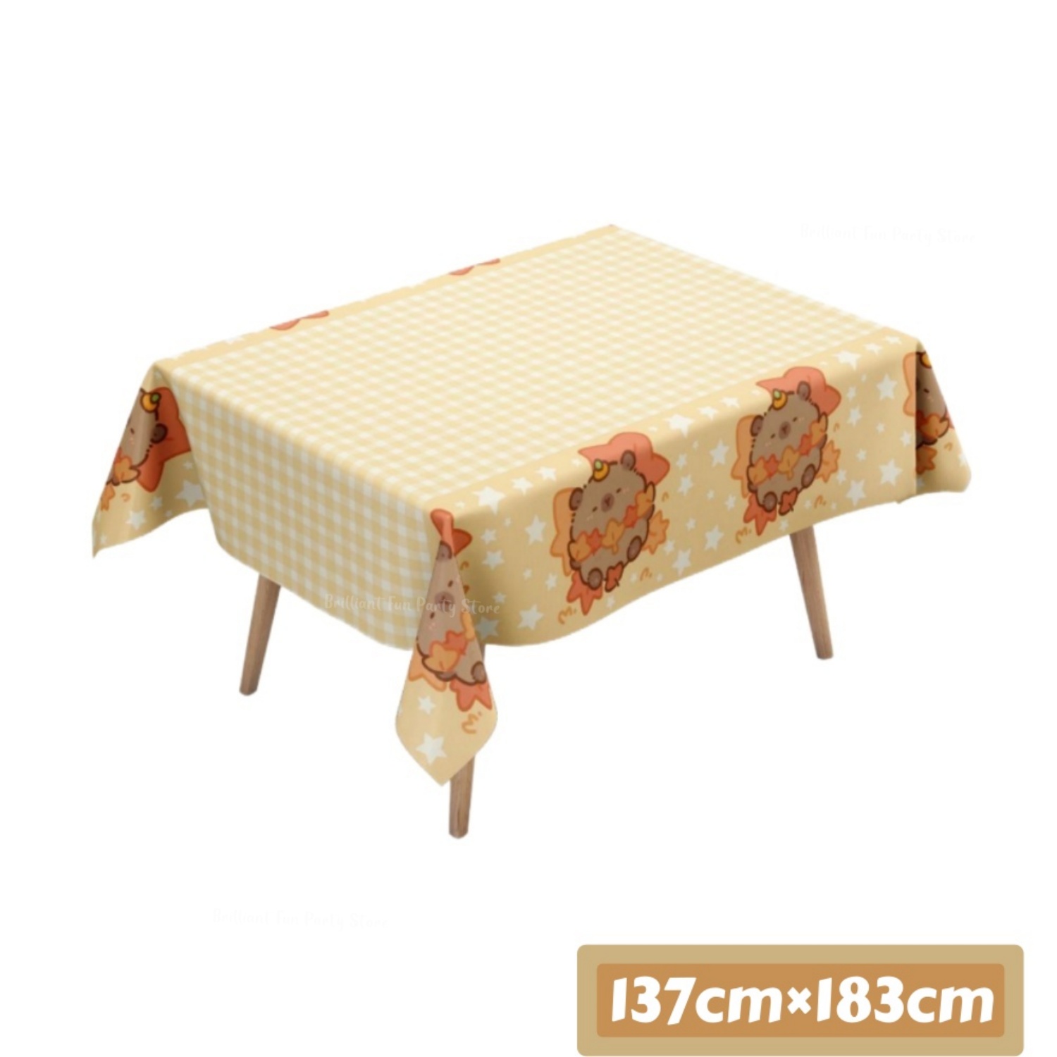 Sevimli Capybara Masa Örtüsü Ç - Desk Setup Girl incelemesi ve fiyatı