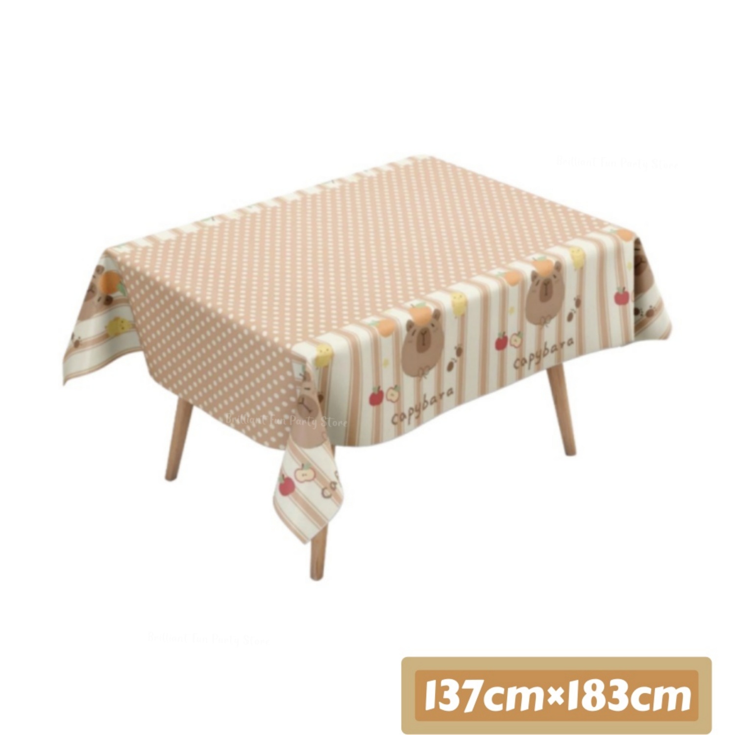 Sevimli Capybara Masa Örtüsü Ç - Desk Setup Girl incelemesi ve fiyatı